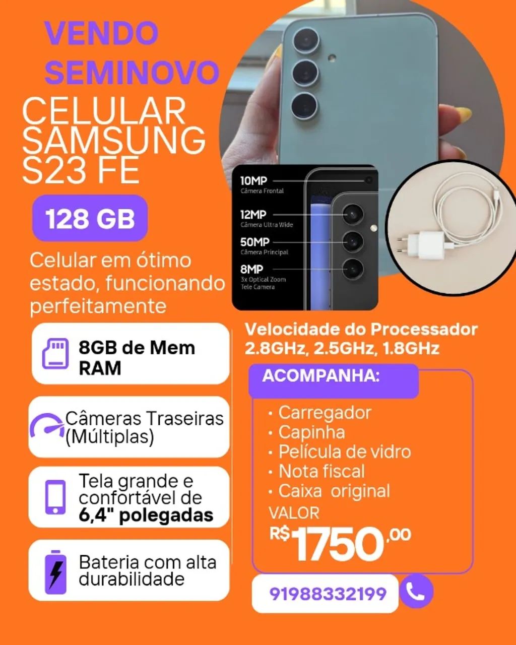 Samsung S23 FE - Foto 4