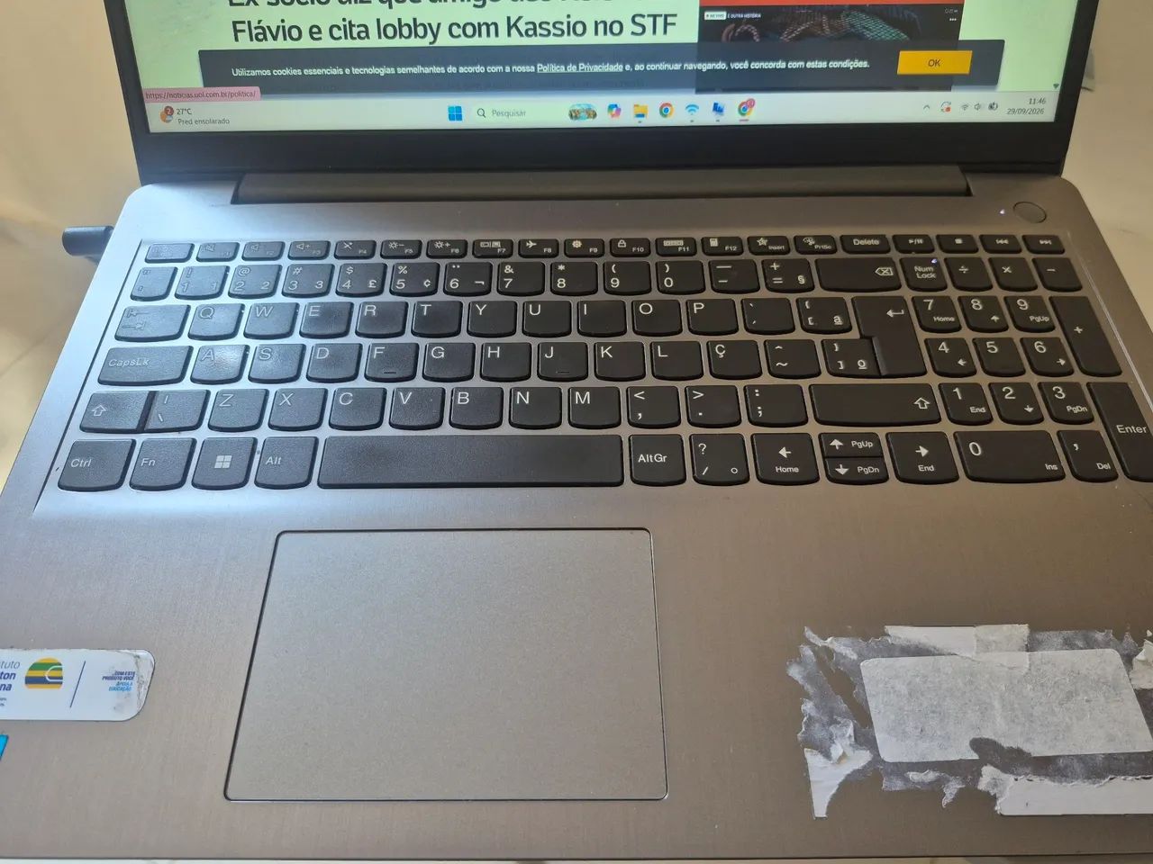 Laptop Ideapad /Core I5 / 8gb / SSD 256 - Foto 2