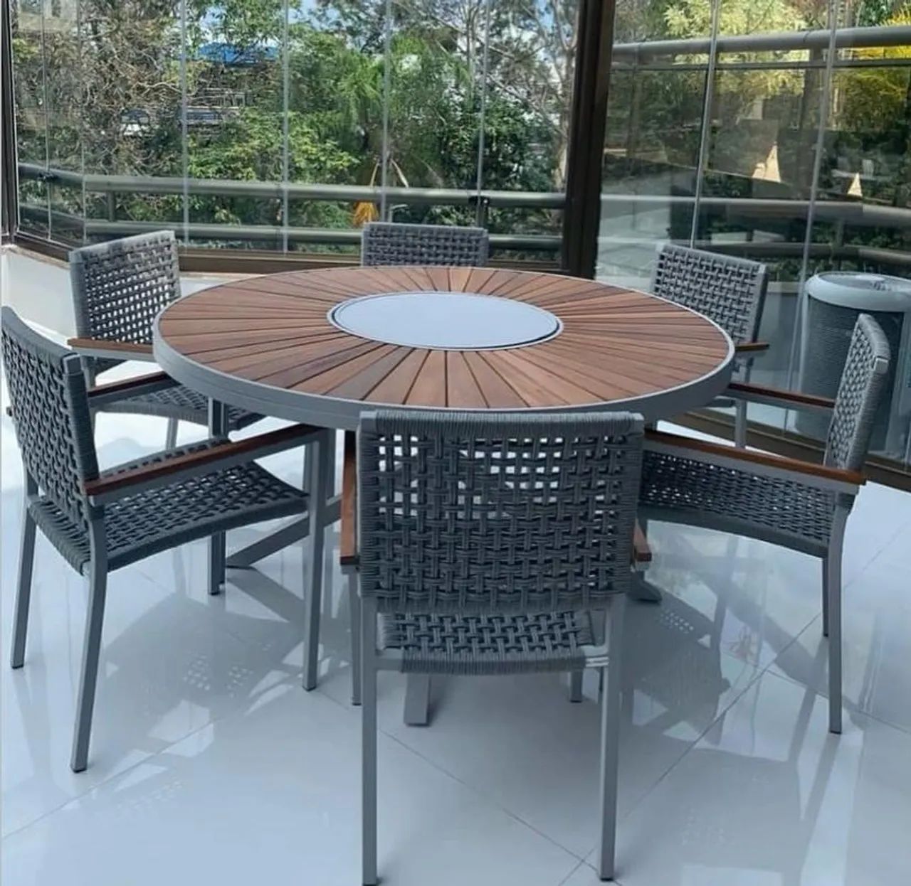 Conjunto de mesas redondas  - Foto 2