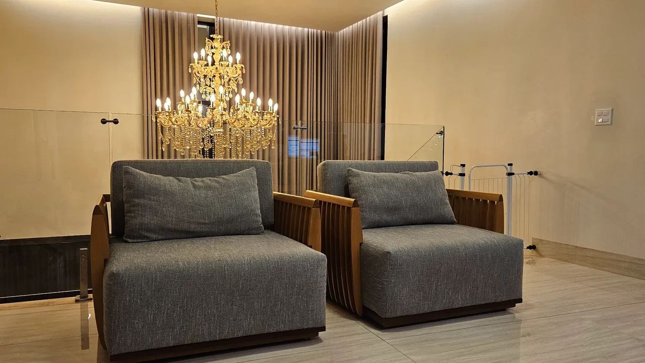 Poltronas Araçary Linho Maciça  - Foto 4