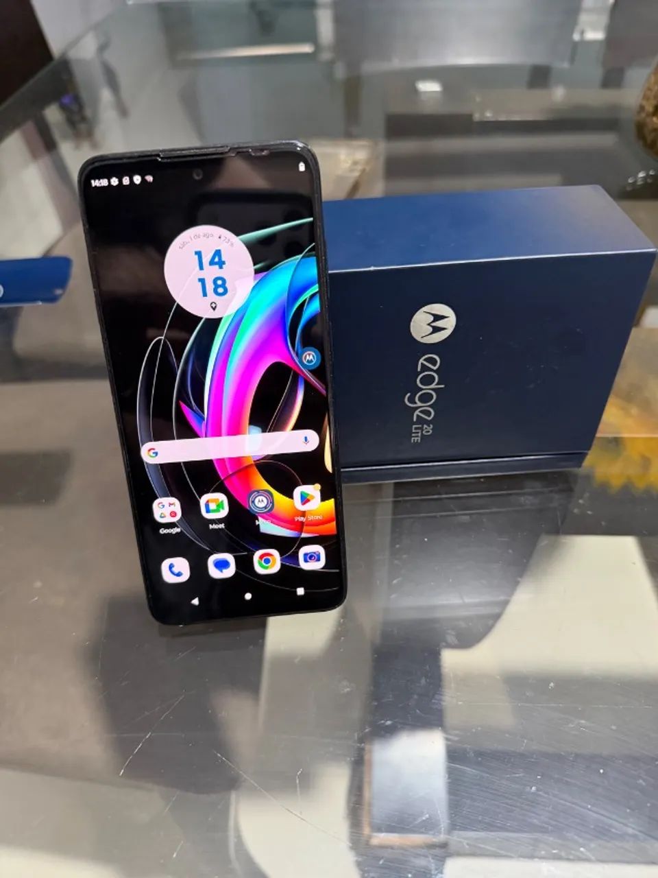 CELULAR EDGE 20 LITE NA CAIXA