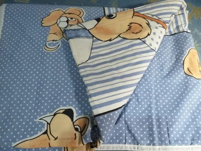 Colcha Solteiro infantil de urso - Foto 2