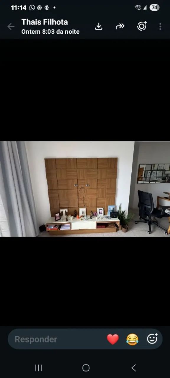 Rack com painel 