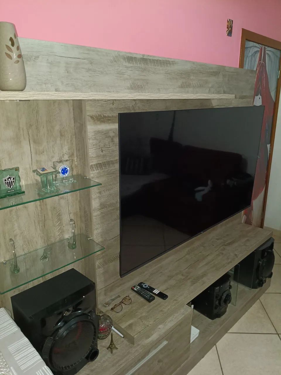 Painel Estante Home para tv ate 65 polegadas.. - Foto 3