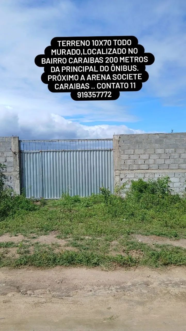 Terreno 10x70 