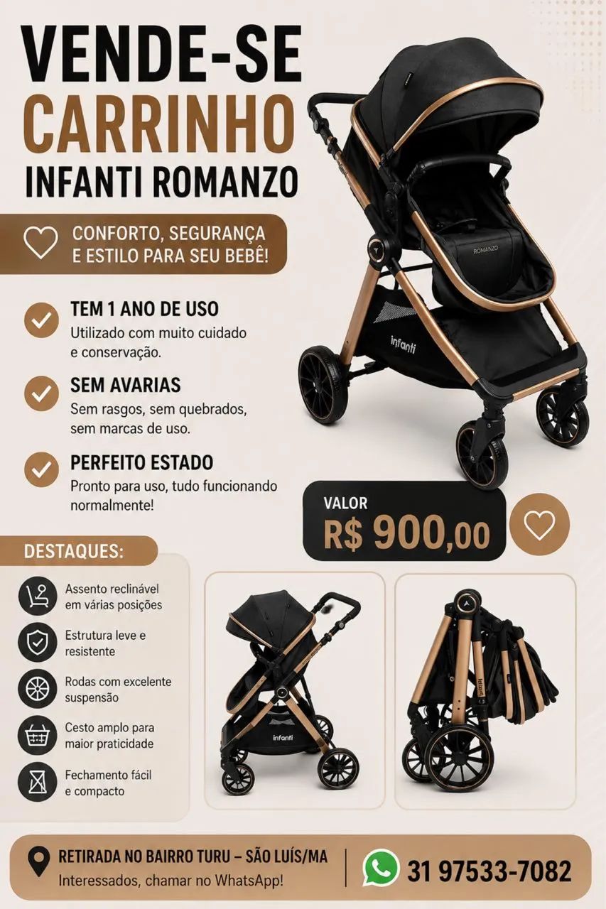 Carrinho de bebê 