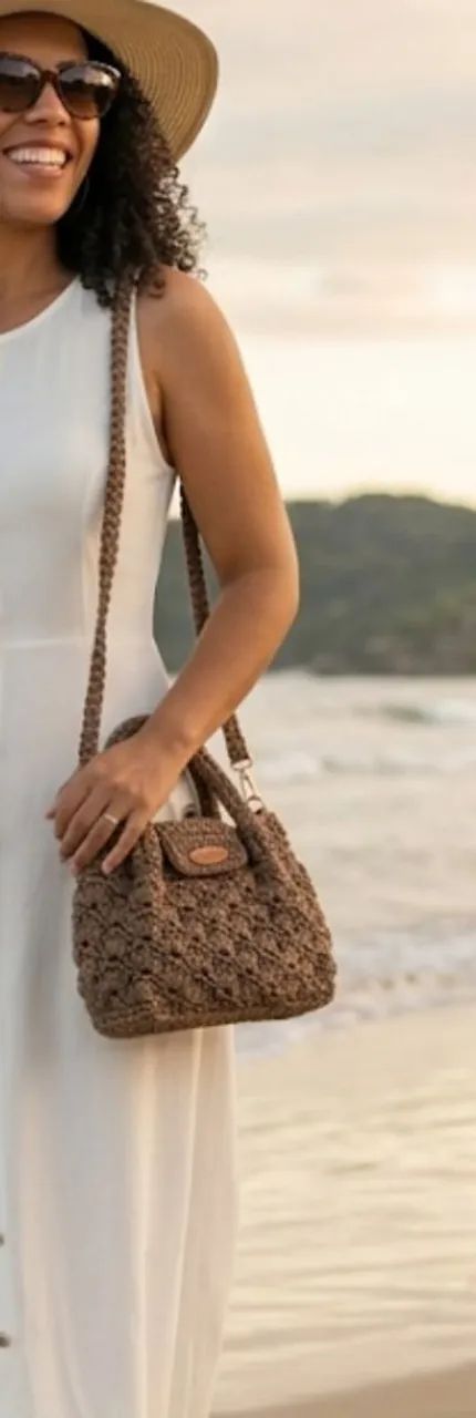 Bolsa de Crochê 