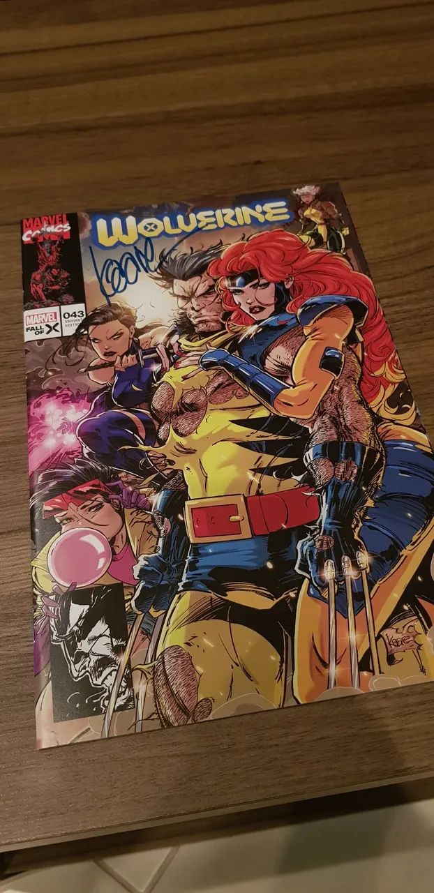 Wolverine #43 Capa variante assinada pelo Kaare Andrews! - Foto 2