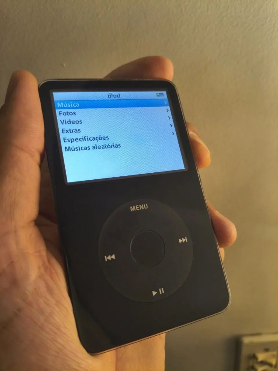 ipod classic preto