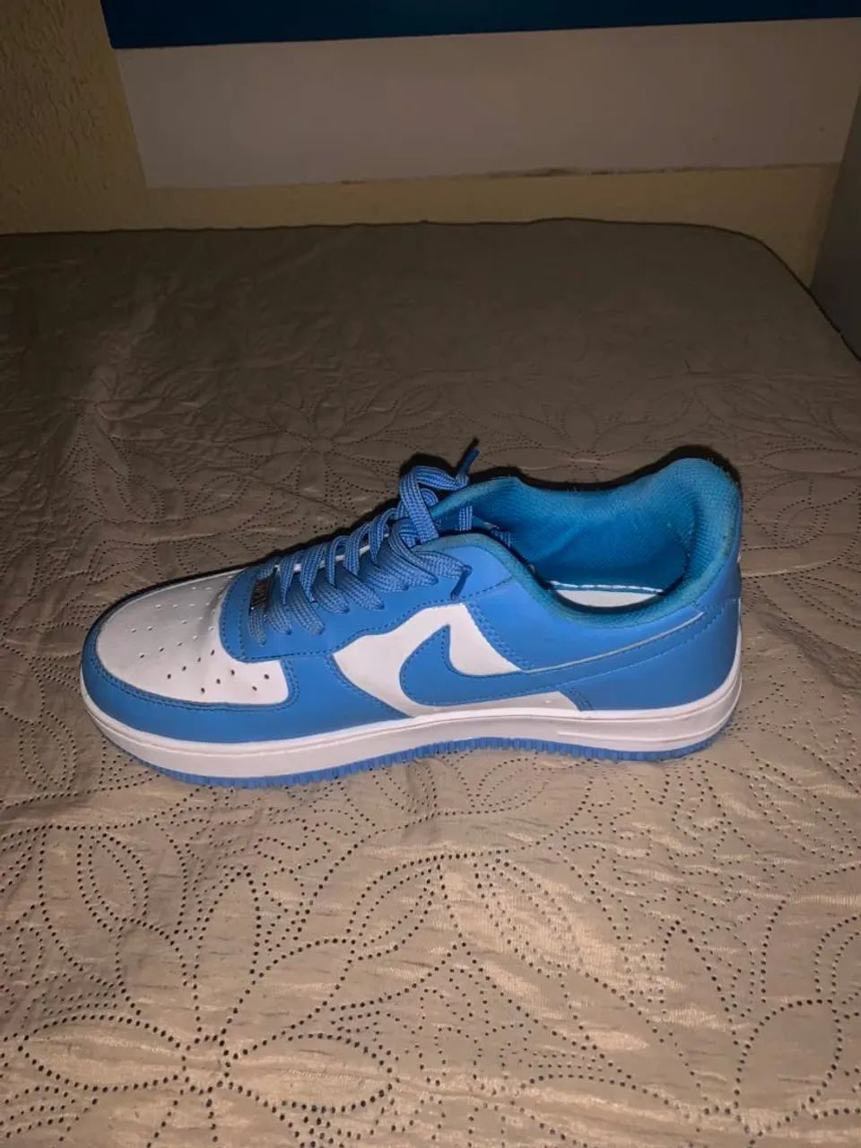 Nike Air Force 1 Low azul tamanho 41 - Foto 6