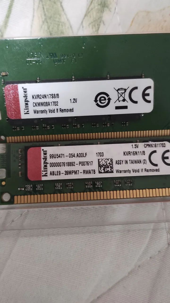 DDR4, DDR3 E PLACA DE VIDEO