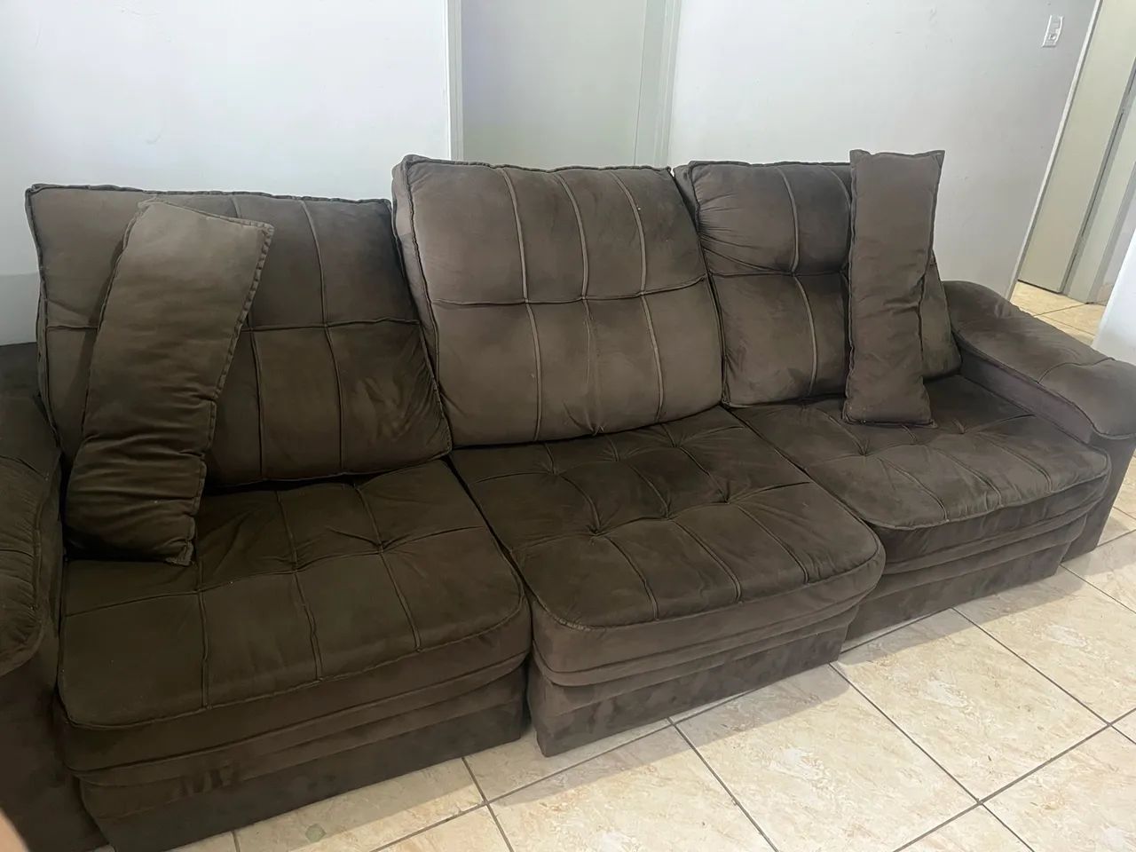 Sofá retrátil reclinável 2,90 m  - Foto 3