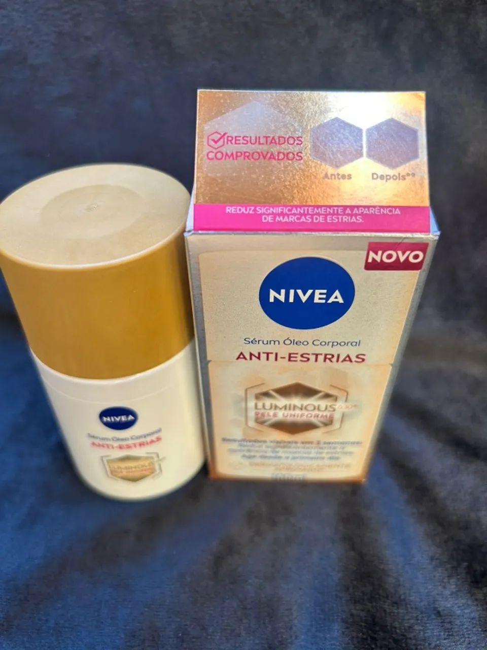 nivea luminous 630® sérum óleo corporal antiestrias 100ml - Foto 4