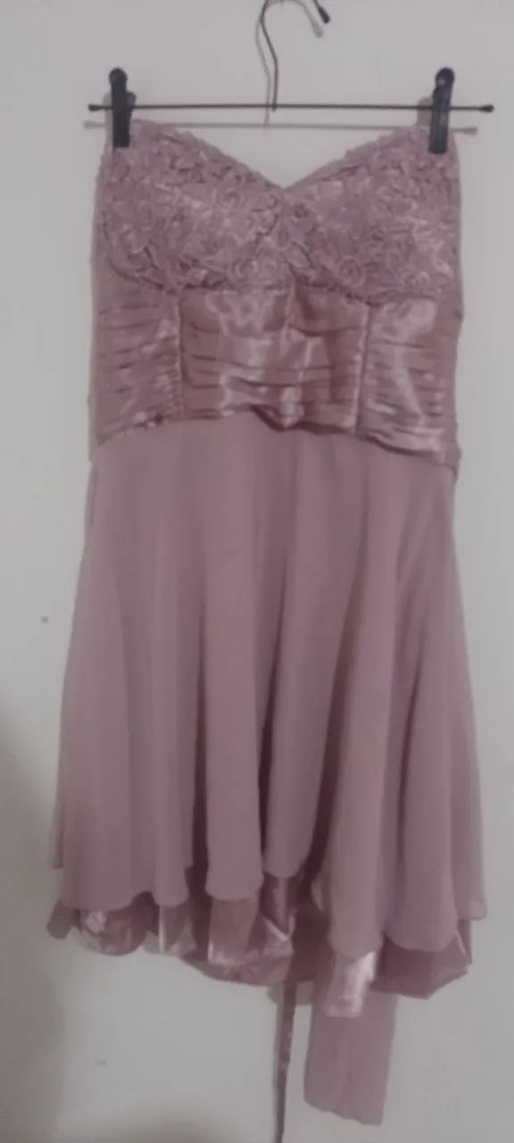 Lindo vestido rosé 