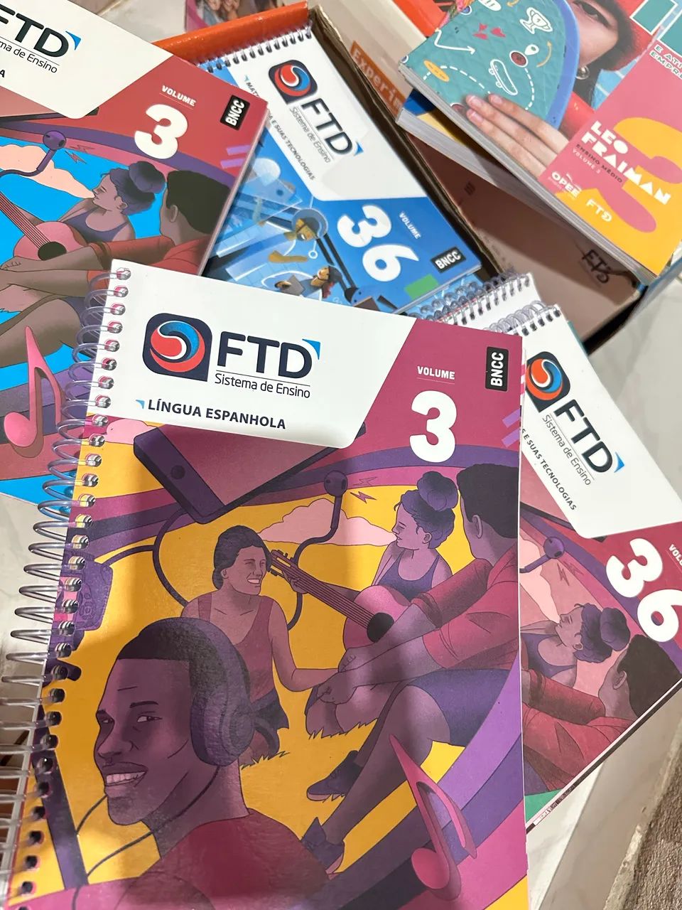 Livros do 3º ano Médio completo da editora FTD. - Foto 3