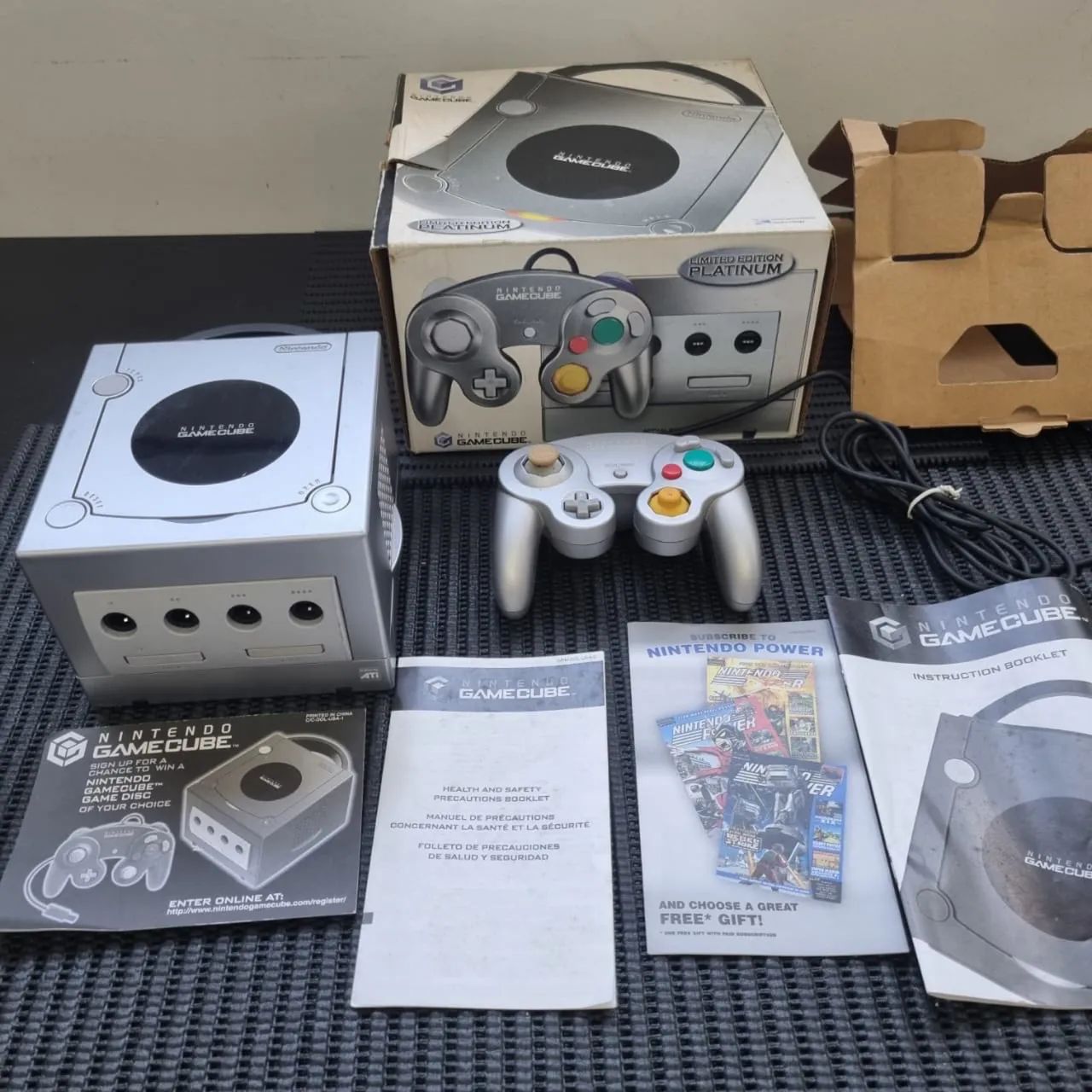 Nintendo game cube Prata na caixa - Foto 4