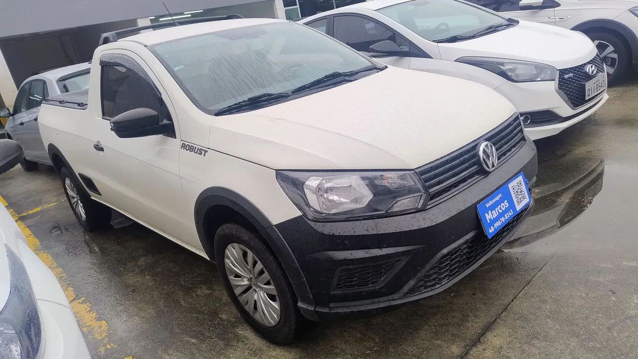 Volkswagen Saveiro Robust 1.6 Total Flex 8V 2020 - Foto 2
