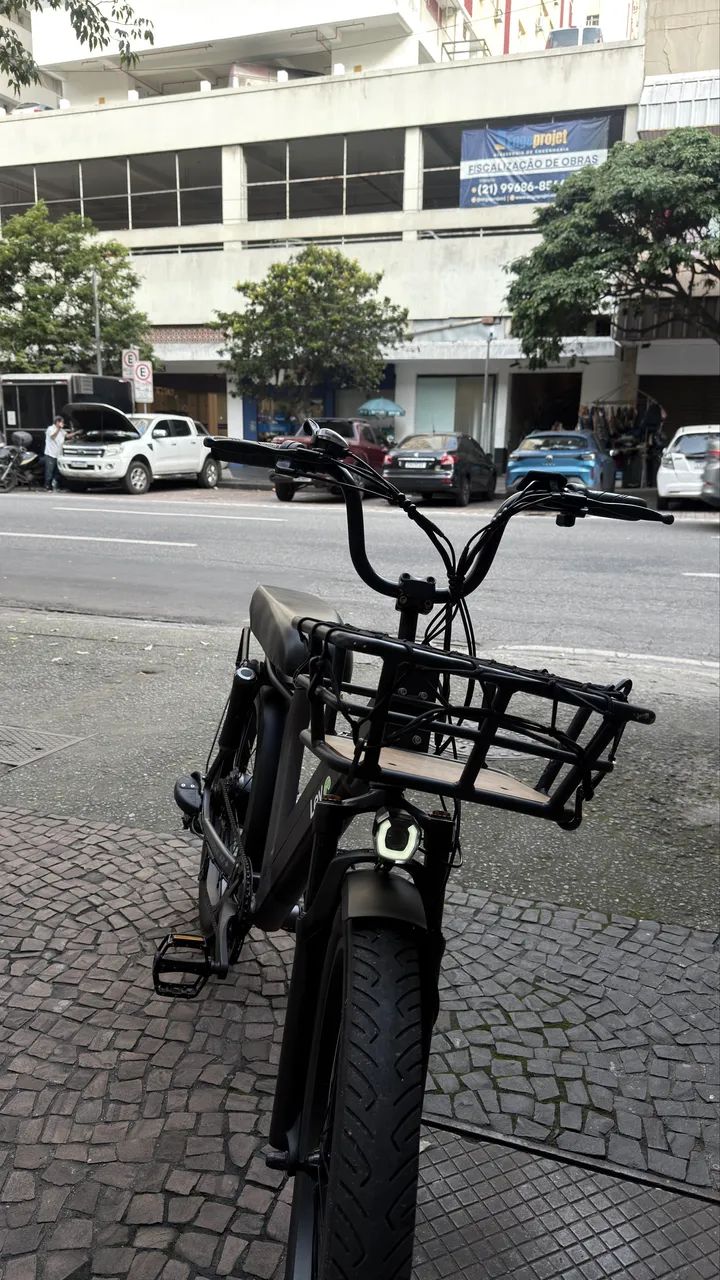 Bicicleta elétrica LEV Cruiser Plus Cinza - Foto 2