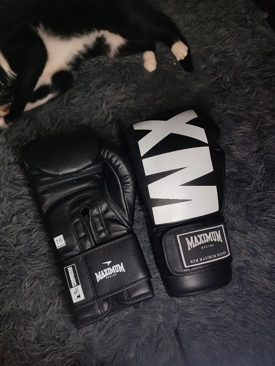 Luva Maximum 16oz Power Face - NOVA