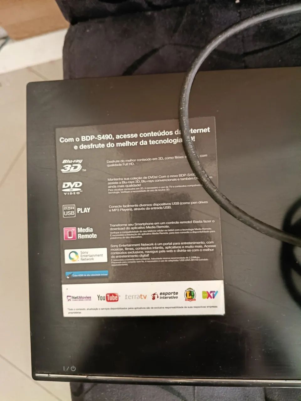 Dvd Blu-ray 3D Sony BDP-S490 - Foto 2