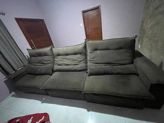 Sofá retrátil e reclinável 3,50