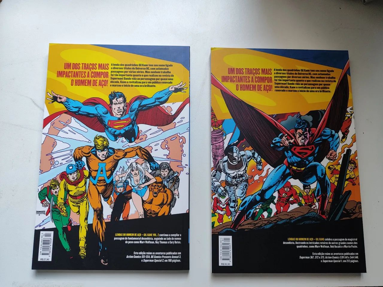 Super Man clássica Gil Kane 1 & 2 - Foto 2