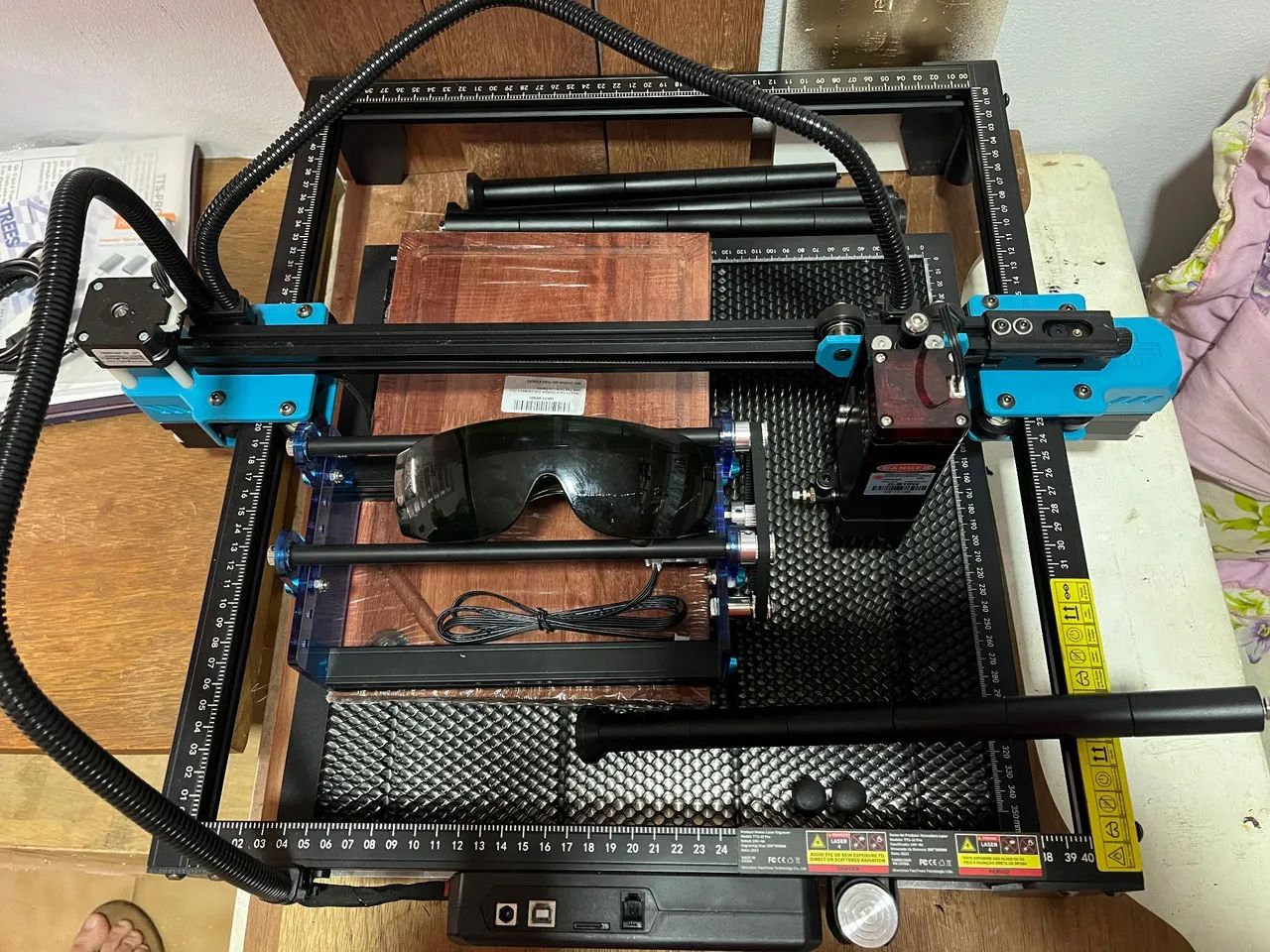 Impressora gravação e corte a laser 10w - Foto 2