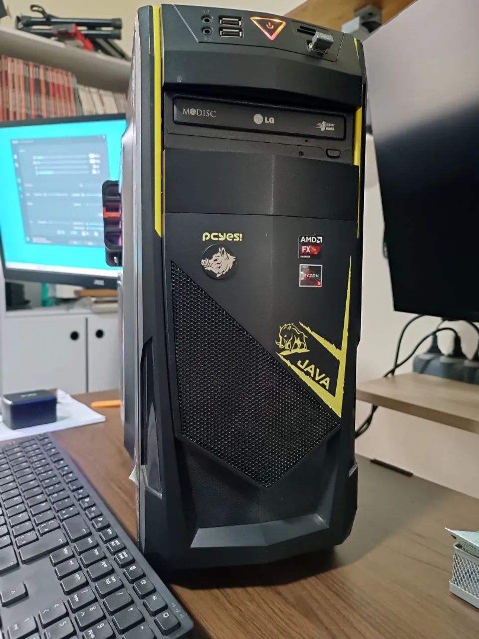 Desktop Ryzen 5 1600 + RX580 4GB - Foto 4