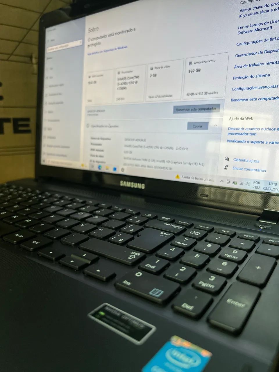 Notebook Samsung Core i5 - Foto 3