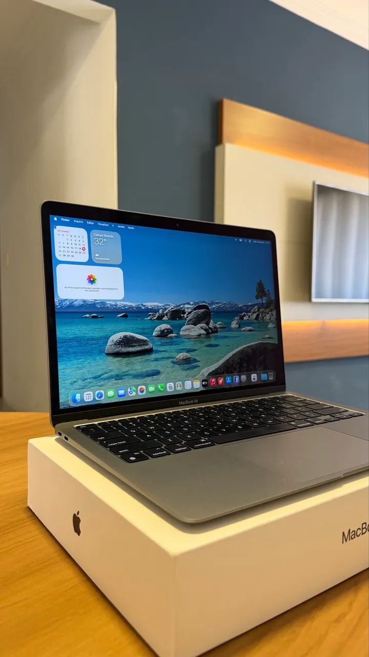 MacBook Air 13.6 - M1 Space Gray, de 256GB - 8GB, Seminovo 100