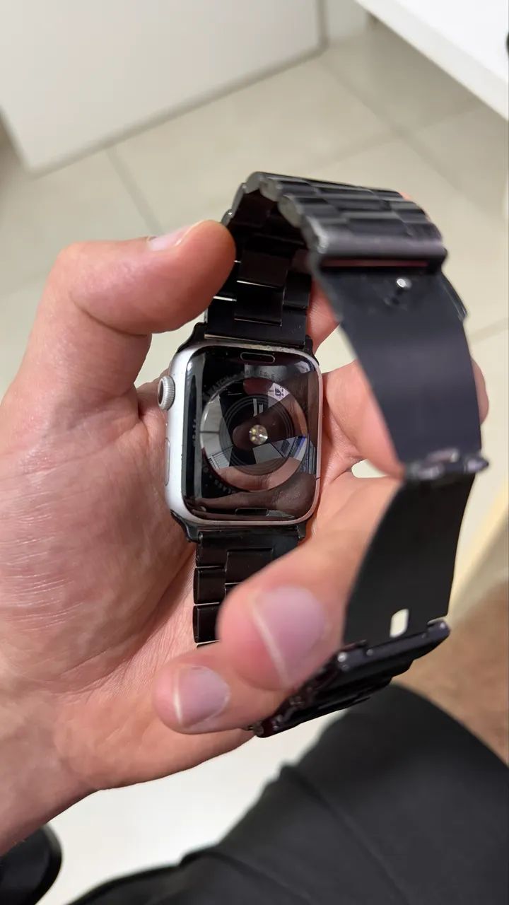 Apple Watch S5 44mm excelente com caixa - Foto 3