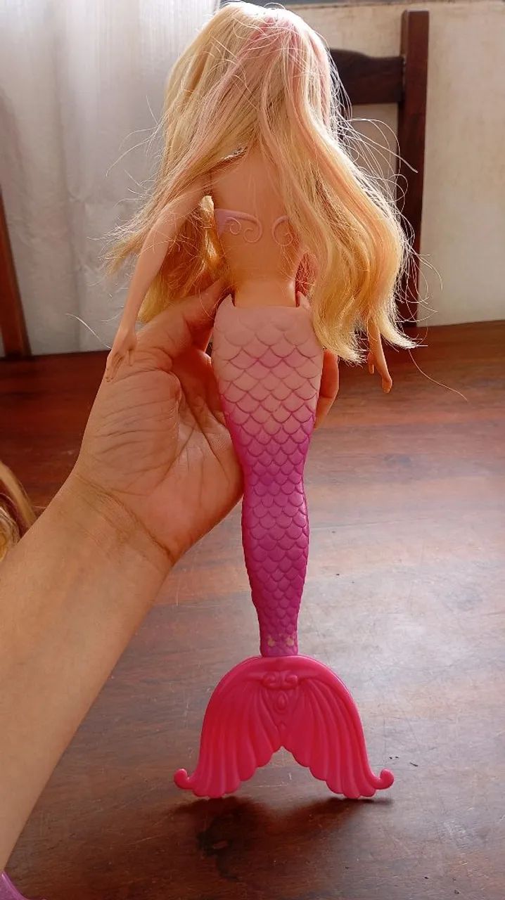 Barbie sereia Vintage Rosa - Foto 3