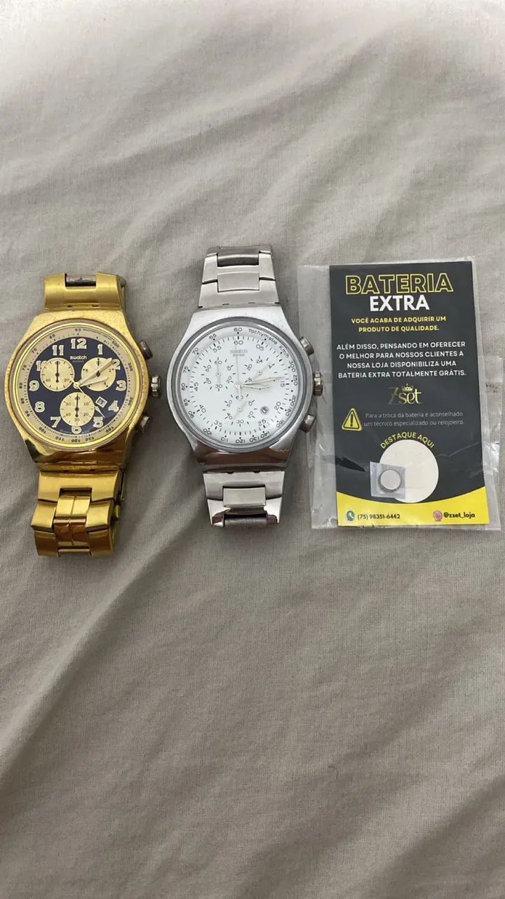 Relógio swatch irony 