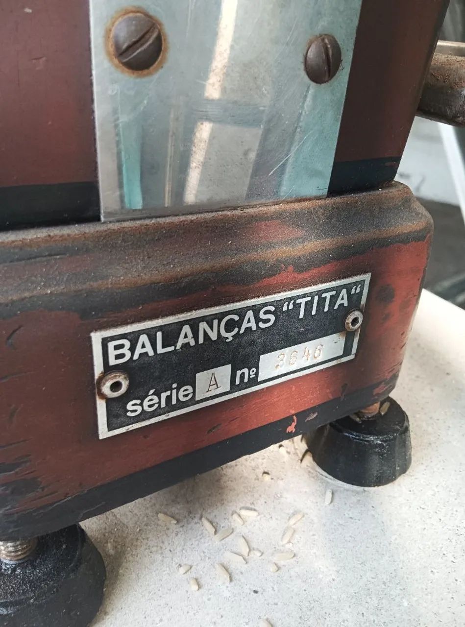 Balança antiga 20 kilos funcionando perfeitamente  - Foto 3