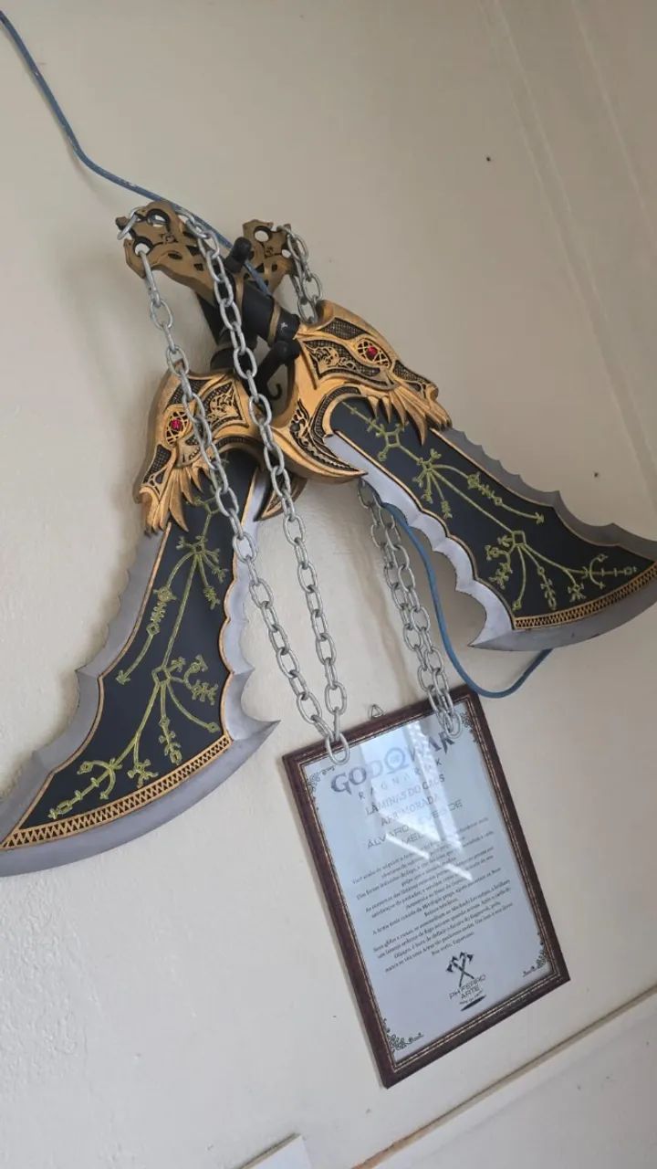 Laminas do caos GOD OF WAR