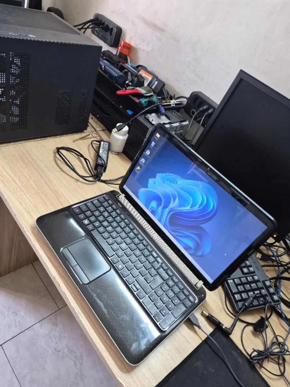 Notebook HP Am4 6 Gigas Memória HD 320 Gigas Tela 15.6 Polegadas Somos Loja - Foto 5