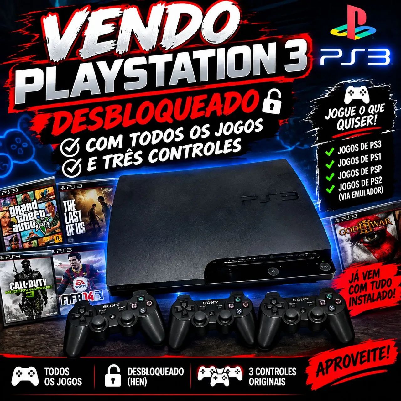 Playstation 3 desbloqueado