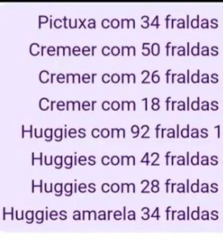 Pacotes de fraldas - Foto 2