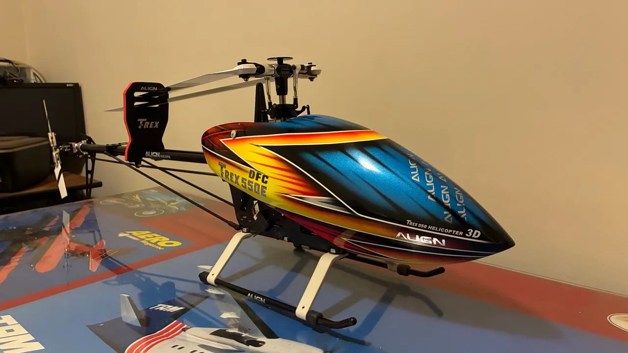 Aeromodelo Align T-Rex 550 DFC novo - Foto 2