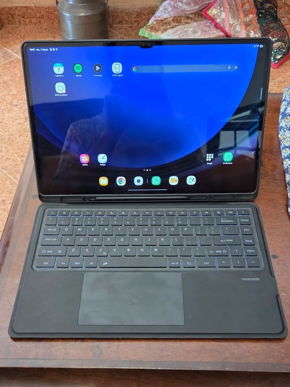 Samsung Galaxy Tab S9 Ultra 1Tb +16GB RAM, c/ SPen + capa e teclado