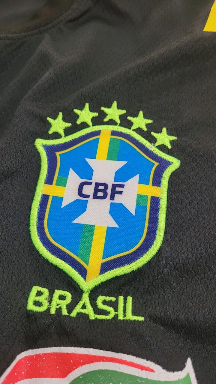 Camisa Brasil Preta - Foto 4