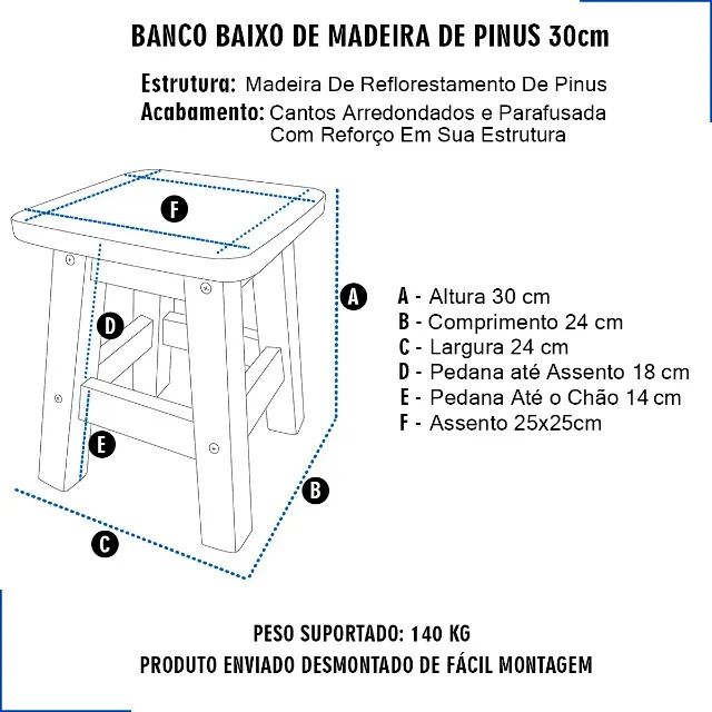 Conjunto Mesinha Com 4 Banquetas De Madeira Para Crianças - Foto 6