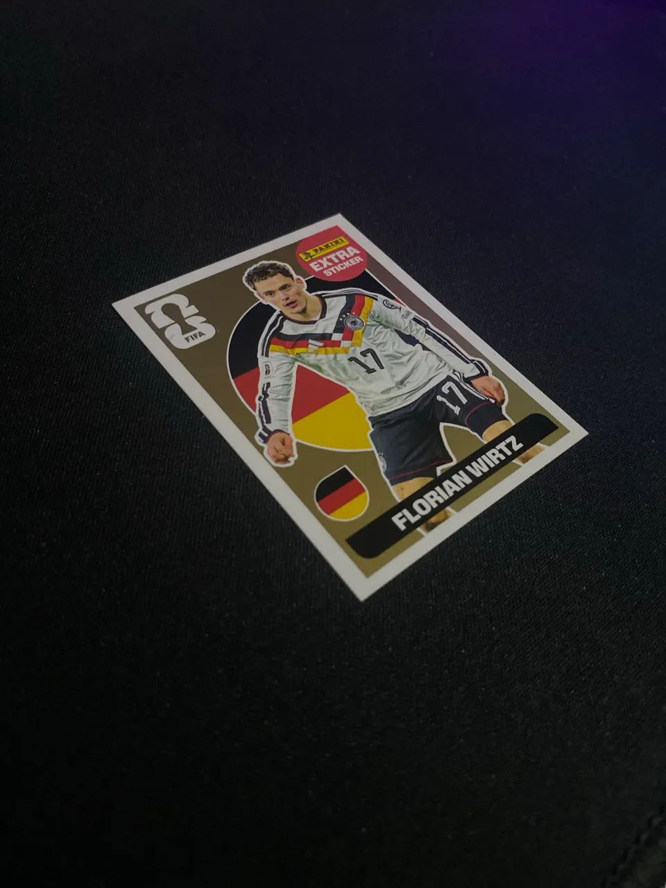 Figurinha Panini Florian Wirtz Ouro - Foto 5