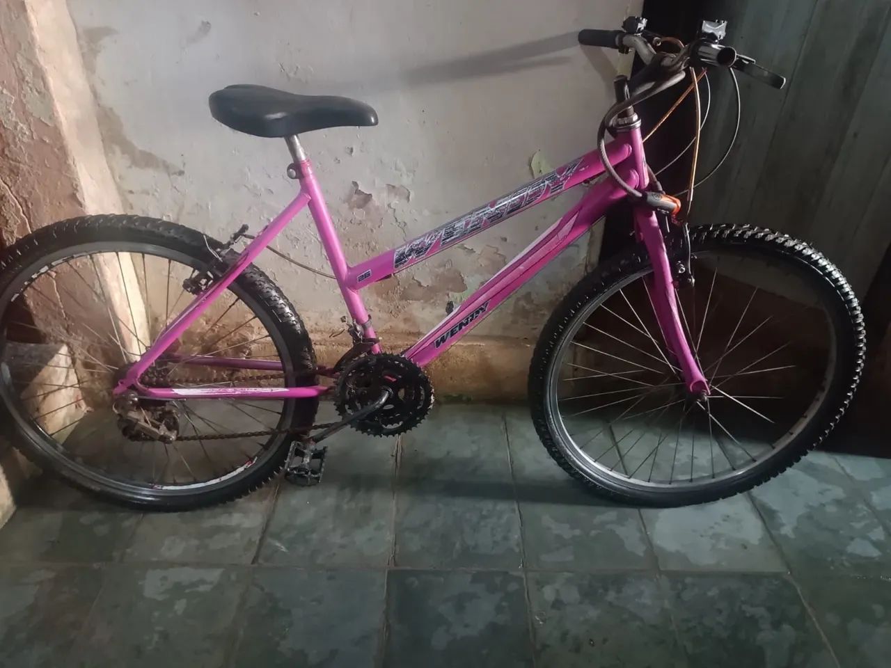 Bicicleta rosa