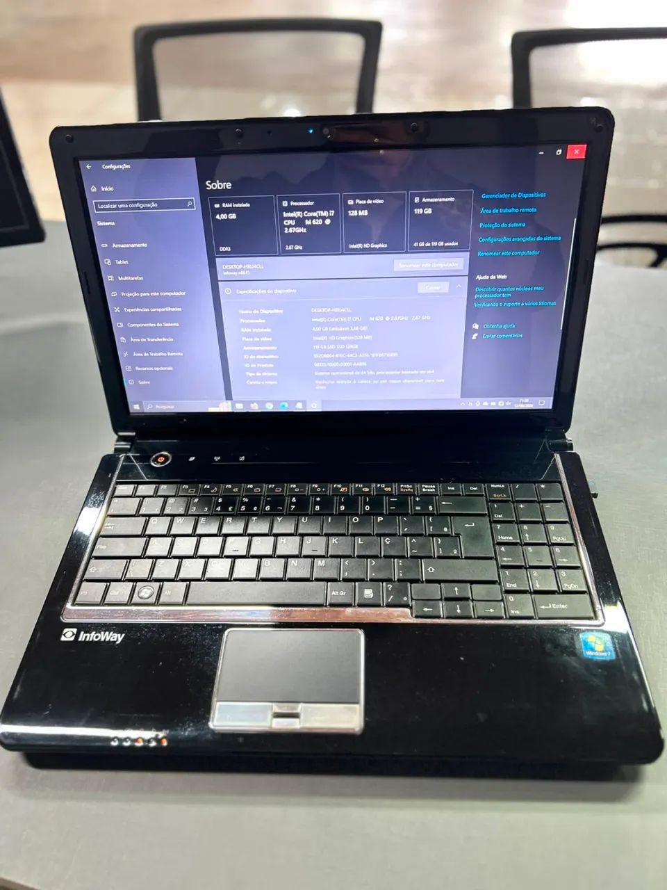 Notebook Itautec InfoWay i7 