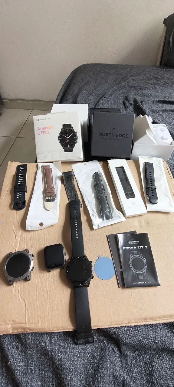 Kit com 3 relógios inteligentes quebrados - Foto 6