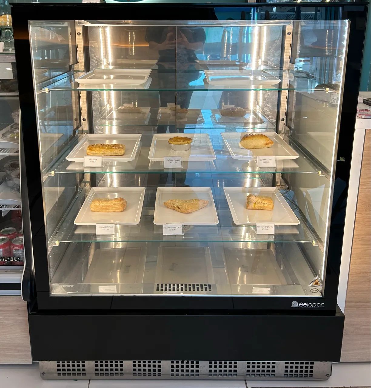 VENDO Vitrine IGLU Luxo Aquecida Preta 1,0 MT - Foto 2
