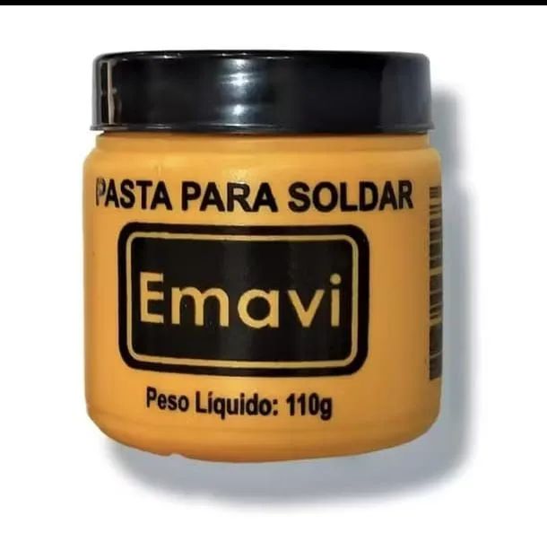 Ferro de solda ajustável mais pasta para soldar  - Foto 3