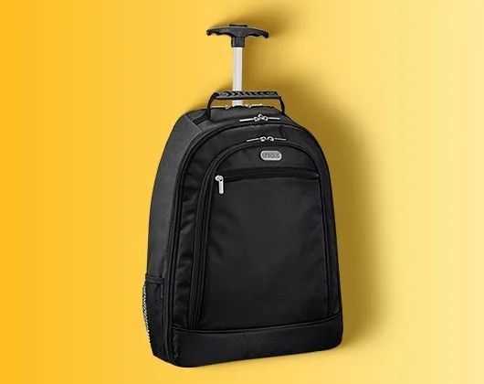 Mochila Trolley Com Rodinhas Para Notebook Topget Tgm2 Preto - Foto 2