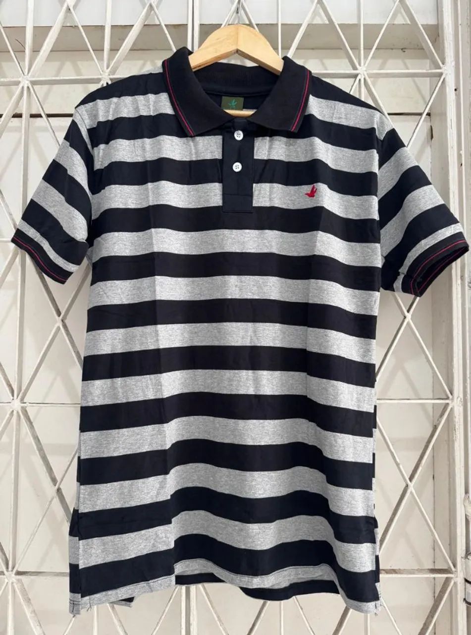 Camisas gola polo Brooks fild - Foto 4
